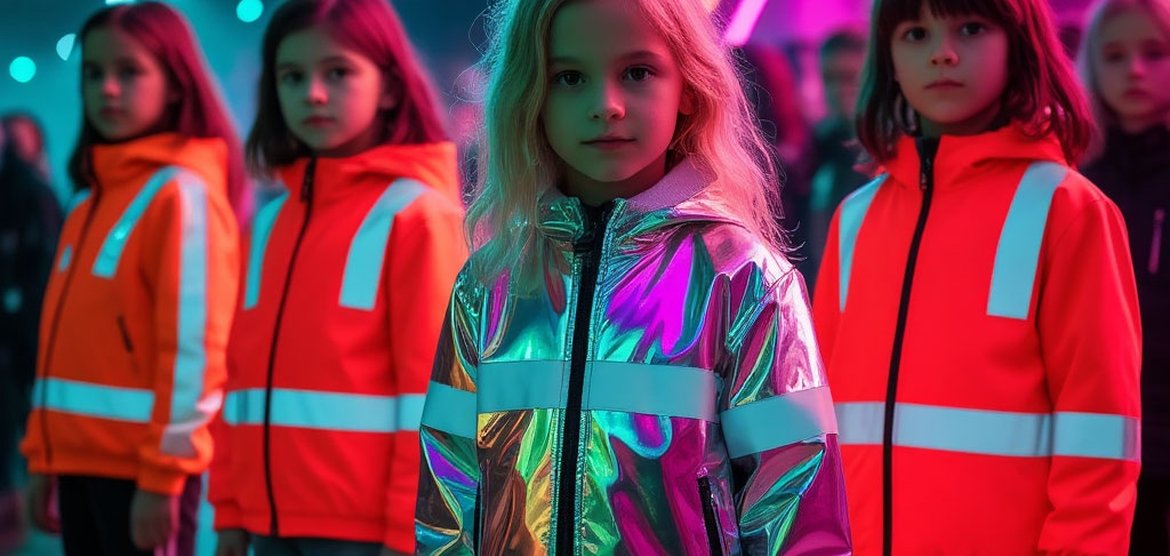 ГИБДД Канска и школьники проверяют наличие светоотражателей у детей