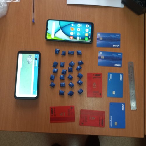 Мужчина арестован в Канске за попытку сбыта наркотиков