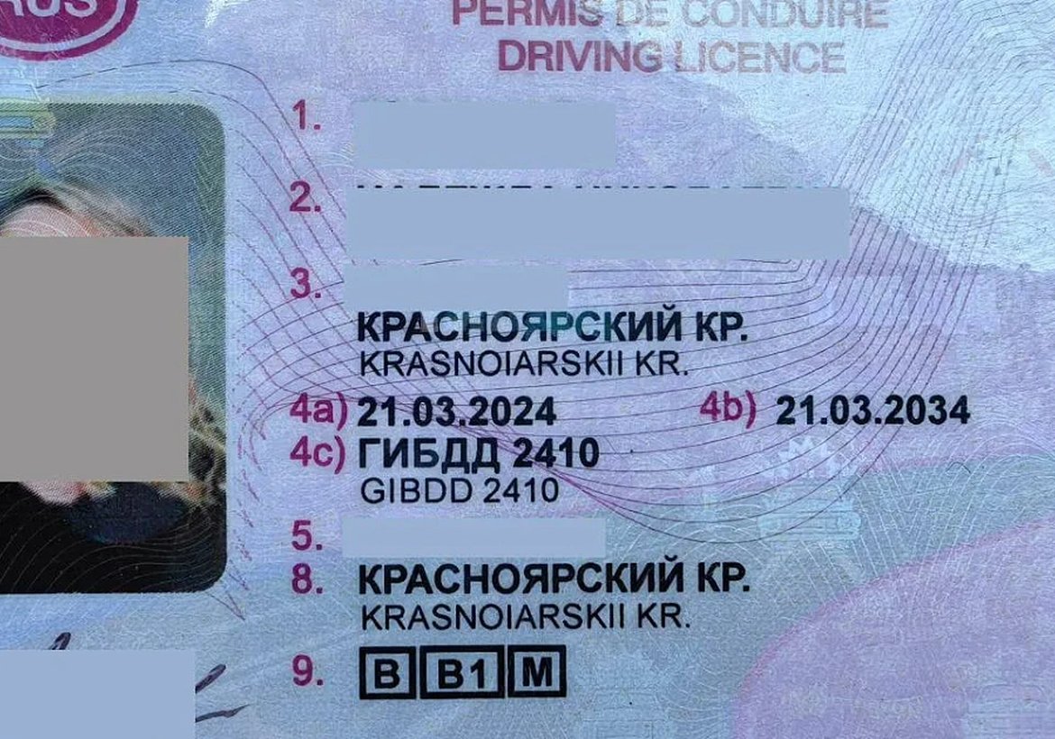 Уголовное дело за фальшивые права: жительница Канска осуждена на 5 месяцев