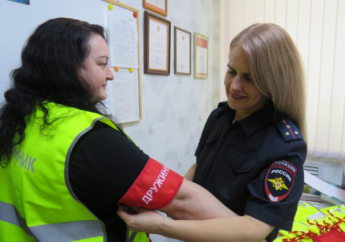 Новая форма для народных дружинников Канска